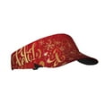 thumbnail image 1 of Rocae Merry Christmas for Sport Sun Visor Hats Adjustable Empty Top Baseball Cap Cotton Ball Caps for Women and Men, 1 of 7