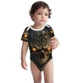 thumbnail image 1 of Rocae Metal Evil Skull for Baby Cotton Short-Sleeve Bodysuits for Unisex Onesies Bodysuit-18 Months, 1 of 7