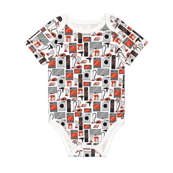 Rocae Modern Life for Baby Climbing Clothes Soft Baby Romper for Active Infants Comfortable and Breathable Crawling Jumpsuit Unisex Baby Outfit 2 Years