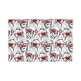 thumbnail image 1 of Rocae Monkey Printed Heat Resistant Place Mats,Classic Hemstitch Cloth Fabric Placemats Imitation Linen Place Mat Table Mats 18x12 inch, 1 of 5