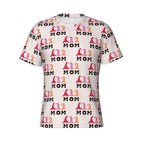Rocae Mothers Day for Men's Moisture-Wicking Crew Tee - T-Shirt for Sports, Outdoor Activities, and Casual WearX-Large