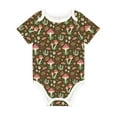 thumbnail image 1 of Rocae Mushrooms and Autumn for Baby Climbing Clothes Soft Baby Romper for Active Infants Comfortable and Breathable Crawling Jumpsuit Unisex Baby Outfit, 1 of 8