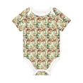 thumbnail image 1 of Rocae Mushrooms Gnomes for Baby Climbing Clothes Soft Baby Romper for Active Infants Comfortable and Breathable Crawling Jumpsuit Unisex Baby Outfit 9M, 1 of 8