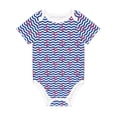 thumbnail image 1 of Rocae Nautical Anchors for Baby Climbing Clothes Soft Baby Romper for Active Infants Comfortable and Breathable Crawling Jumpsuit Unisex Baby Outfit 12 Months, 1 of 8