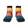 thumbnail image 1 of Rocae Neon Sunset Cyberpunk Cityscape for Premium Adult Socks,Comfortable, Breathable, and Durable Socks, Perfect for Everyday Wear, 1 of 7