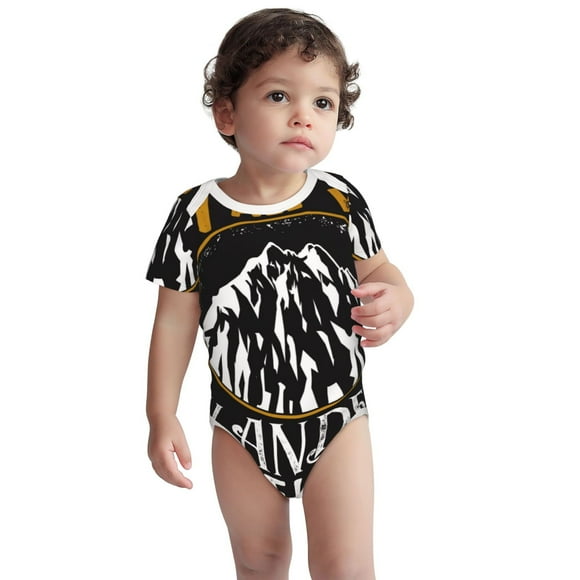 Rocae Not All Those Who Wander Are Lost 1 for Baby Cotton Short-Sleeve Bodysuits for Unisex Onesies Bodysuit-3 Months
