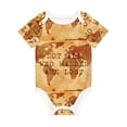 thumbnail image 1 of Rocae Not All Those Who Wander Are Lost2 for Baby Climbing Clothes Soft Baby Romper for Active Infants Comfortable and Breathable Crawling Jumpsuit Unisex Baby Outfit 18 Months, 1 of 8