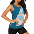 thumbnail image 1 of Rocae Nurse Doctor Gnomes for Women's Workout Tank Top Lightweight Sleeveless Fit Tops- Moisture-Wicking, BreathableX-Large, 1 of 9