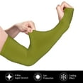 thumbnail image 1 of Rocae Olive for Sports Cooling Arm Compression Sleeves for Men Women Teenager,Breathable,Outdoor Essentials Sun Protection Arm Sleeves, 1 of 8