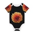 thumbnail image 1 of Rocae Orange Dalia for Baby Climbing Clothes Soft Baby Romper for Active Infants Comfortable and Breathable Crawling Jumpsuit Unisex Baby Outfit 2 Years, 1 of 8