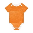 thumbnail image 1 of Rocae Orange Glitter2 for Baby Climbing Clothes Soft Baby Romper for Active Infants Comfortable and Breathable Crawling Jumpsuit Unisex Baby Outfit 9M, 1 of 8