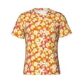 thumbnail image 1 of Rocae Orchids Flowers for Men's Moisture-Wicking Crew Tee - T-Shirt for Sports, Outdoor Activities, and Casual WearLarge, 1 of 9