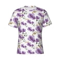 thumbnail image 1 of Rocae Orchids Flowers for Men's Moisture-Wicking Crew Tee - T-Shirt for Sports, Outdoor Activities, and Casual WearX-Large, 1 of 9