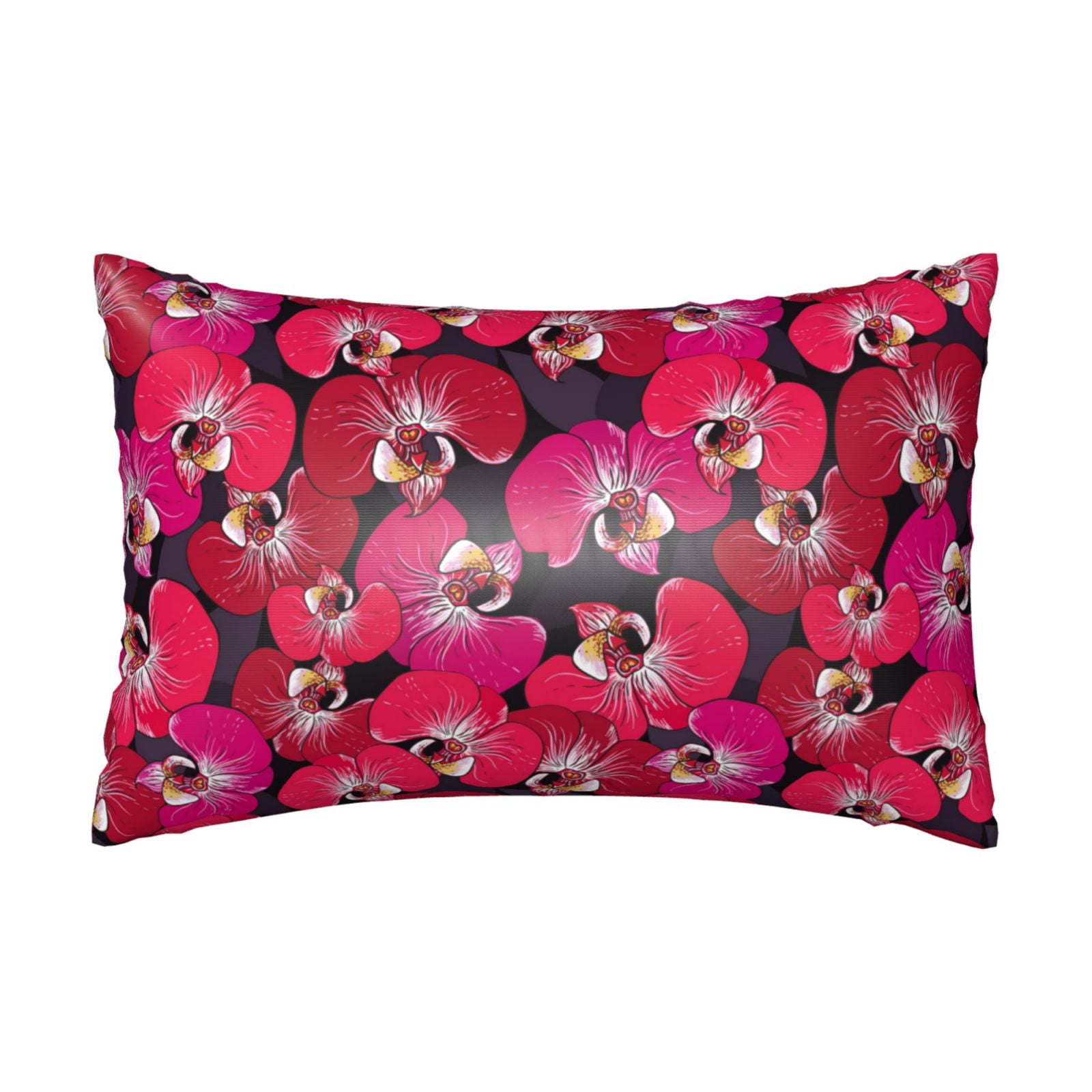 Rocae Orchids Flowers for Satin Pillowcase 20x30 Inches for Hair and