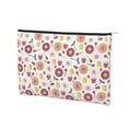 thumbnail image 1 of Rocae Oriental Cuisine for Cosmetic Bags for Women Paper Reusable Cosmetic Bag Travel Toiletry Organizer Capacity Multipurpose Zipper Pouch, 1 of 8