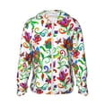 thumbnail image 1 of Rocae Paisley Print Breathable Sun Protection Hoodie Quick-Dry Lightweight Long Sleeve Hoodie Unisex Running Sports Shirt, 1 of 9