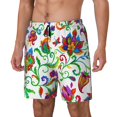 thumbnail image 1 of Rocae Paisley for Men's Swim Trunks Quick Dry With Two Side Pockets and One Lined Patch Pocket, 1 of 9