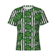 thumbnail image 1 of Rocae Palm Greenery for Men's Moisture-Wicking Crew Tee - T-Shirt for Sports, Outdoor Activities, and Casual WearLarge, 1 of 9