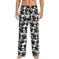 thumbnail image 1 of Rocae Panda Mens Pajama Pants Pj Pants Mens Lounge Pants-Large, 1 of 6