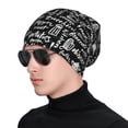 thumbnail image 1 of Rocae Pasta Bacon for Beanies Hats for Men Women Warm Chunky Knit Hats Winter Adult Milk Silk Knitted Beanie, 1 of 7
