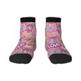 thumbnail image 1 of Rocae Peace Love and Dove Flower Power for Premium Adult Socks,Comfortable, Breathable, and Durable Socks, Perfect for Everyday Wear, 1 of 7