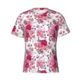 thumbnail image 1 of Rocae Peonies And Roses for Men's Moisture-Wicking Crew Tee - T-Shirt for Sports, Outdoor Activities, and Casual Wear, 1 of 9