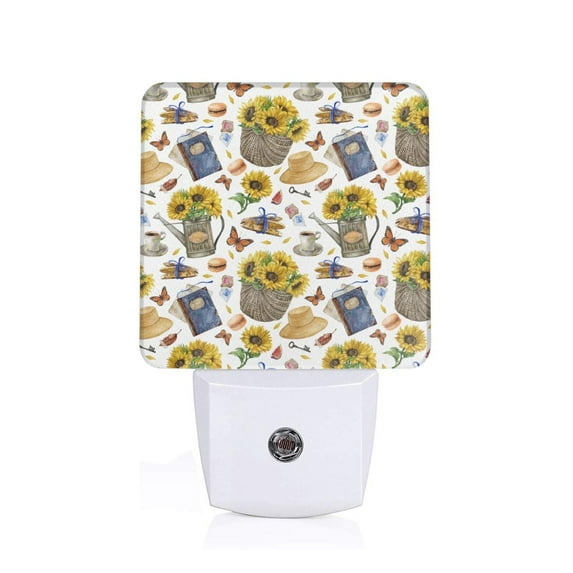 Rocae Picnic for 0.5W Plug in Night Light, Dusk to Dawn, Bright Nightlight Auto-On/Off-UK