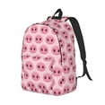 thumbnail image 1 of Rocae Pig Nose for Durable Canvas Backpack Leisure Large Bag Travel Rucksack Multi-function Backpack Small, 1 of 8