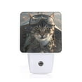 thumbnail image 1 of Rocae Pilot Cat In Vintage Plane for 0.5W Plug in Night Light, Dusk to Dawn, Bright Nightlight Auto-On/Off-UK, 1 of 7