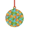 thumbnail image 1 of Rocae Pineapple for Acrylic Christmas Pendant Ornament for Festive Decor Hanging Pendant,Perfect for Home and Office-Round Shape, 1 of 7