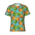 thumbnail image 1 of Rocae Pineapple for Men's Moisture-Wicking Crew Tee - T-Shirt for Sports, Outdoor Activities, and Casual WearMedium, 1 of 9