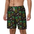 thumbnail image 1 of Rocae Pineapples for Men's Swim Trunks Quick Dry With Two Side Pockets and One Lined Patch Pocket3X-Large, 1 of 9