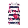 thumbnail image 1 of Rocae Pink Flamingos for Men's Basketball Jersey Lightweight and Breathable Athletic Tank Top,Quick-Drying Sports Jersey, 1 of 9