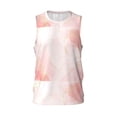 thumbnail image 1 of Rocae Pink Marble for Men's Basketball Jersey Lightweight and Breathable Athletic Tank Top,Quick-Drying Sports Jersey Medium, 1 of 9