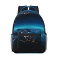 thumbnail image 1 of Rocae Planet Earth for Comfortable Student Backpack - Lightweight ,Durable School Bag Ideal for Middle School, High School, and College, 1 of 6