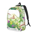 thumbnail image 1 of Rocae Plants and Insects for Canvas College Laptop Backpack for Men Women-Medium, 1 of 5