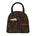 thumbnail image 1 of Rocae Polynesian Turtles for Leakproof Lunch Box for Adults, Wide Opening Lunch Tote Bag, Reusable Lunch Cooler Bag, 1 of 6