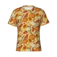 thumbnail image 1 of Rocae Pumpkin And Sunflower for Men's Moisture-Wicking Crew Tee - T-Shirt for Sports, Outdoor Activities, and Casual WearX-Large, 1 of 9