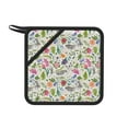 Rocae Rabbit And Butterfly for Square Silicone Antiscalding Mat Trivet