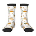 thumbnail image 1 of Rocae Rabbit And Carrot for Girls Boys Crew Socks,Children's Socks, Kids Socks, Toddler Socks: Daily Wear with Kids School Uniform, 1 of 5