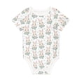 thumbnail image 1 of Rocae Rabbit And Flower for Baby Climbing Clothes Soft Baby Romper for Active Infants Comfortable and Breathable Crawling Jumpsuit Unisex Baby Outfit 2 Years, 1 of 8