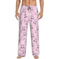 thumbnail image 1 of Rocae Rabbit Face Mens Pajama Pants Pj Pants Mens Lounge Pants-Medium, 1 of 6