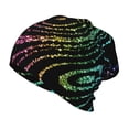 thumbnail image 1 of Rocae Rainbow Glitter for Kids Winter Beanies Weather Hats Boys Girls, 1 of 7