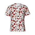 thumbnail image 1 of Rocae Red Food for Men's Moisture-Wicking Crew Tee - T-Shirt for Sports, Outdoor Activities, and Casual Wear3X-Large, 1 of 9