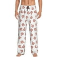thumbnail image 1 of Rocae Red Fox Mens Pajama Pants Pj Pants Mens Lounge Pants-Small, 1 of 6