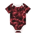 thumbnail image 1 of Rocae Red Line for Baby Climbing Clothes Soft Baby Romper for Active Infants Comfortable and Breathable Crawling Jumpsuit Unisex Baby Outfit 3 Months, 1 of 8