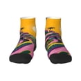 thumbnail image 1 of Rocae Retro Futuristic Landscape for Premium Adult Socks,Comfortable, Breathable, and Durable Socks, Perfect for Everyday Wear, 1 of 7