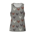 thumbnail image 1 of Rocae Rooster for Men's Workout Tank Top Men's Running Tank Top Dry Fit Athletic Workout Tank TopsMedium, 1 of 9