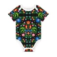 thumbnail image 1 of Rocae Roosters and Flowers for Baby Climbing Clothes Soft Baby Romper for Active Infants Comfortable and Breathable Crawling Jumpsuit Unisex Baby Outfit 2 Years, 1 of 8