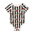 thumbnail image 1 of Rocae Rose Flowers for Baby Climbing Clothes Soft Baby Romper for Active Infants Comfortable and Breathable Crawling Jumpsuit Unisex Baby Outfit 18 Months, 1 of 8